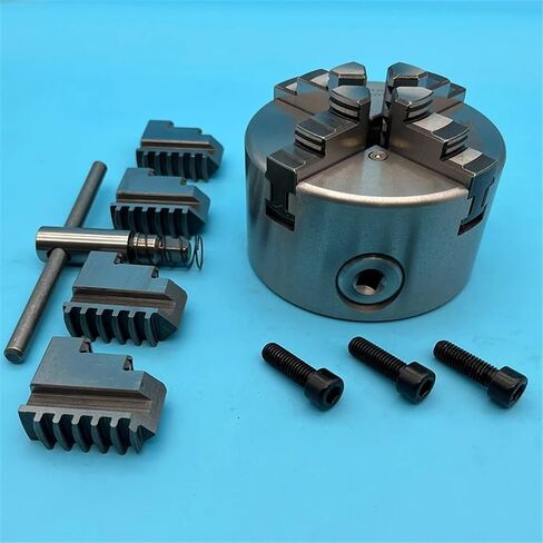 100MM Lathe Chuck 4Jaw Lathe Chuck K12-100 Self-Centering Chuck Mini Metal Scroll Chuck in Saudi Arabia