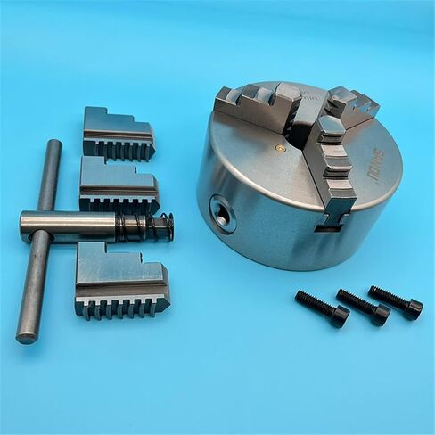 Lathe Chuck 130mm 3 Jaw Self-Centering Lathe Chuck K11-130 Chuck Jaw Manual Chuck Torno in Saudi Arabia