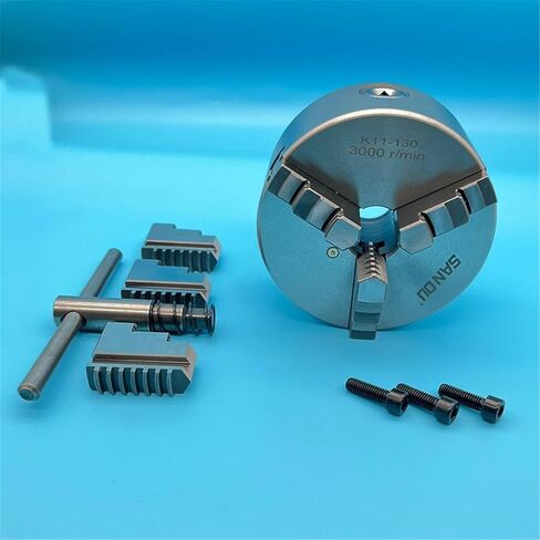 Lathe Chuck 130mm 3 Jaw Self-Centering Lathe Chuck K11-130 Chuck Jaw Manual Chuck Torno in Saudi Arabia