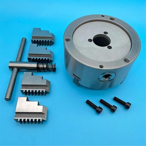 130mm Metal Lathe Chuck 4 Jaw Self-Centering Chuck K12-130 Manual Metal Lathe Chuck for Mini Metal Lathe WM210V in Saudi Arabia