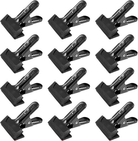 12 Pack Backdrop Spring Clamps - 4.3 Inch Heavy Duty Clips for Photography Background Stands, Woodworking & Home Improvement Projects in Saudi Arabia