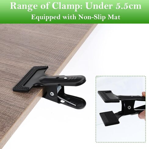12 Pack Backdrop Spring Clamps - 4.3 Inch Heavy Duty Clips for Photography Background Stands, Woodworking & Home Improvement Projects in Saudi Arabia
