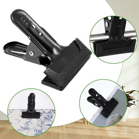 12 Pack Backdrop Spring Clamps - 4.3 Inch Heavy Duty Clips for Photography Background Stands, Woodworking & Home Improvement Projects in Saudi Arabia