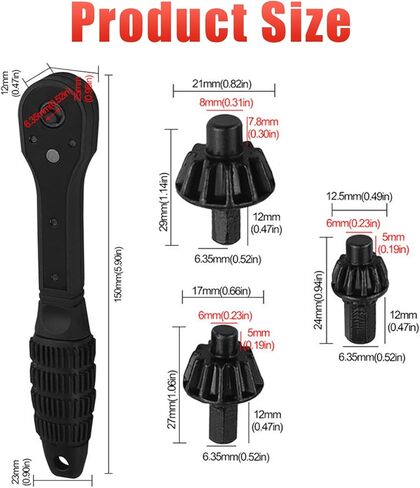 مفتاح ربط بسقاطة 2 في 1 - 2025 أداة بديلة جديدة لمفتاح تشاك عالمي للحفر، 2 في 1 مفتاح ربط بسقاطة مثقاب، متوافق مع معظم المثاقب الكهربائية والأدوات الكهربائية in Kuwait