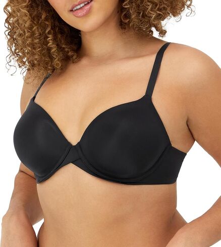 Maidenform Women's Underwire, One Fab Fit Microfiber Demi T-Shirt Bra with Convertible Straps in Saudi Arabia