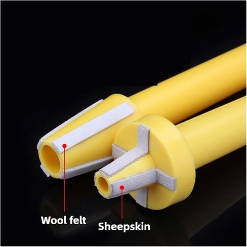 Spindle Cleaning Rod 1pcs BT30 BT40 BT50 ISO10 25 HSK32 HSK40 HSK50 HSK63 80 ER16 20 32 40 Spindle Cleaning Rod Cleaner Brush Taper Collet Holder Wipe(5PCS,BT30) in Saudi Arabia