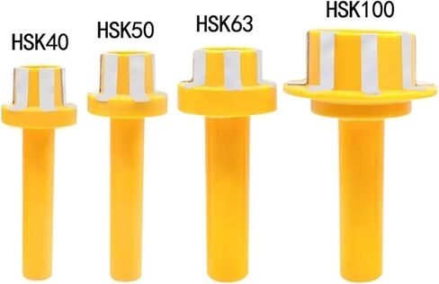 Spindle Cleaning Rod BT30 BT40 BT50 HSK32 HSK40 HSK50 HSK63A HSK63F Cleaning Rod Cleaner Brush Taper Collet Holder Wipe Tool Bracket(5PCS,HSK100A) in Saudi Arabia