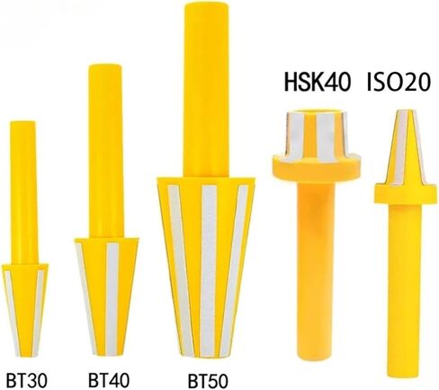 Spindle Cleaning Rod BT30 BT40 BT50 ISO10 25 HSK32 HSK40 HSK50 HSK63A HSK63F HSK Spindle Cleaning Rod Cleaner Brush Taper Collet Holder Wipe CNC Tool(5PCS,HSK40E) in Saudi Arabia