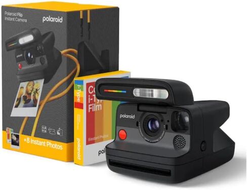 Polaroid FLIP Black + Color Film Bundle (8 Photos) in Saudi Arabia