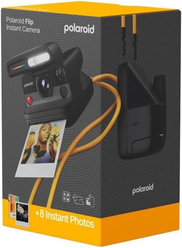 Polaroid FLIP Black + Color Film Bundle (8 Photos) in Saudi Arabia