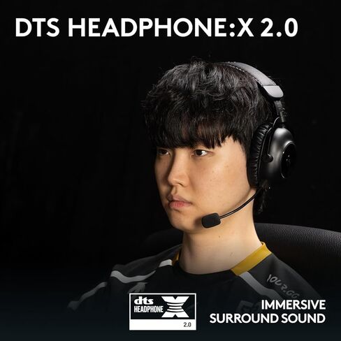 Logitech G Pro X 2 Lightspeed Gaming Headset - Wireless/BT/USB/3.5mm ، برامج تشغيل 50 مم ، DTS: X 7.1 ، MIC قابلة للفصل - PC/PS5/PS4/Switch (متجدد) in Kuwait