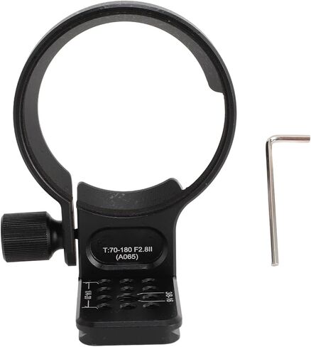 حلقة تثبيت على حامل ثلاثي القوائم لعدسة T70 180 F2.8 II مقاس 70 مم Arca لوحة سريعة الفك - ثبات آمن مع فتحات 1/4 و3/8 بوصة للتصوير الفوتوغرافي في الهواء الطلق in Kuwait