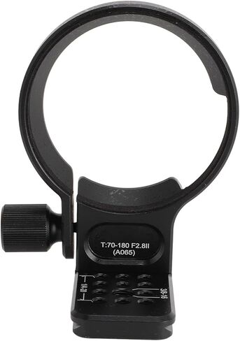 حلقة تثبيت على حامل ثلاثي القوائم لعدسة T70 180 F2.8 II مقاس 70 مم Arca لوحة سريعة الفك - ثبات آمن مع فتحات 1/4 و3/8 بوصة للتصوير الفوتوغرافي في الهواء الطلق in Kuwait