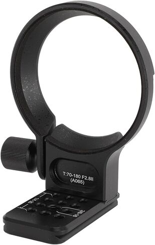 حلقة تثبيت على حامل ثلاثي القوائم لعدسة T70 180 F2.8 II مقاس 70 مم Arca لوحة سريعة الفك - ثبات آمن مع فتحات 1/4 و3/8 بوصة للتصوير الفوتوغرافي في الهواء الطلق in Kuwait