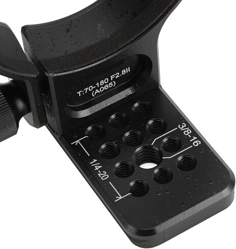 حلقة تثبيت على حامل ثلاثي القوائم لعدسة T70 180 F2.8 II مقاس 70 مم Arca لوحة سريعة الفك - ثبات آمن مع فتحات 1/4 و3/8 بوصة للتصوير الفوتوغرافي في الهواء الطلق in Kuwait