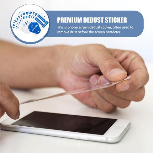 ملصقات إزالة الغبار لشاشة LCD من Uonlytech 600 قطعة لتنظيف شاشة الهاتف اللوحي ومنظف الغبار المحمول لإزالة بصمات الأصابع والأوساخ بشكل فعال in Kuwait