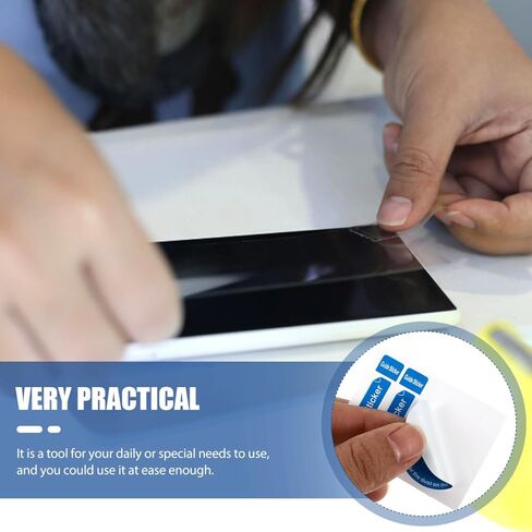 ملصقات إزالة الغبار لشاشة LCD من Uonlytech 600 قطعة لتنظيف شاشة الهاتف اللوحي ومنظف الغبار المحمول لإزالة بصمات الأصابع والأوساخ بشكل فعال in Kuwait