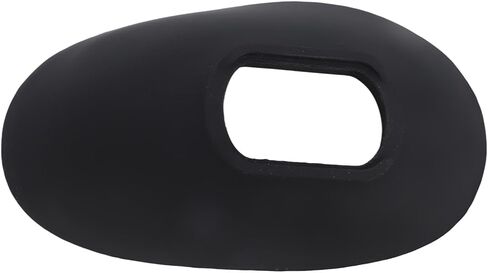 غطاء عين الكاميرا البيضاوي من Qiilu لكاميرا HXR NX100 NX200 - تصميم مريح - الإلكترونيات - إكسسوارات الكاميرا والصور - محددات الرؤية in Saudi Arabia