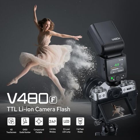 Godox V480 TTL Camera Flash Speedlite (V480F for Fuji) in Saudi Arabia