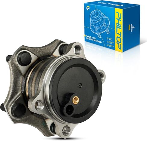 PHILTOP 512530 Rear Wheel Hub Assembly Fit for Nissan Sentra 2013-2019, 5 Lugs Wheel Hub Bearings W/ABS in Kuwait