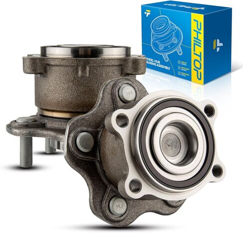 PHILTOP 512530 Rear Wheel Hub Assembly Fit for Nissan Sentra 2013-2019, 5 Lugs Wheel Hub Bearings W/ABS in Kuwait