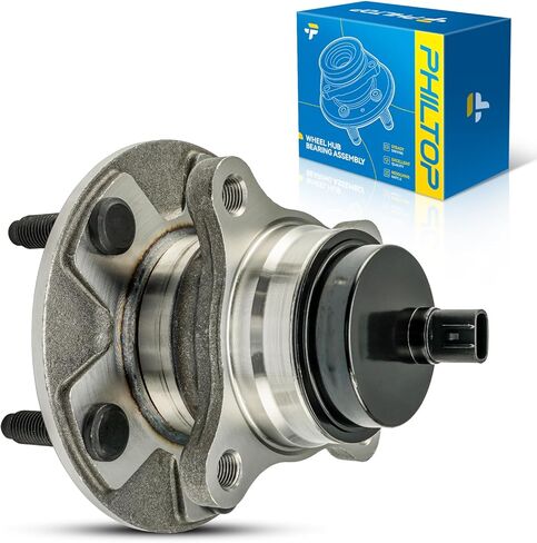 PHILTOP 512530 Rear Wheel Hub Assembly Fit for Nissan Sentra 2013-2019, 5 Lugs Wheel Hub Bearings W/ABS in Kuwait