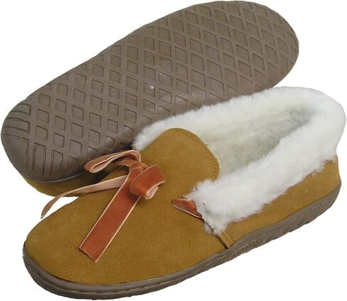 Ciabatta's Women's Ultimate Shearling Lined Slipper (Tan) in Saudi Arabia
