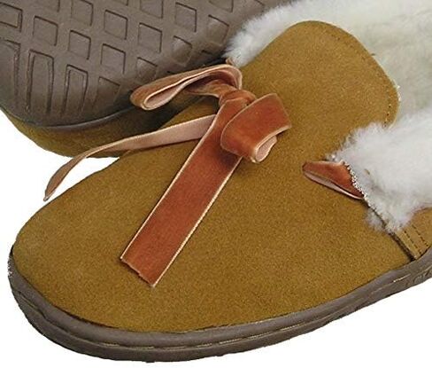 Ciabatta's Women's Ultimate Shearling Lined Slipper (Tan) in Saudi Arabia