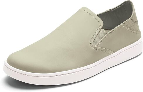 OLUKAI Pehuea Leather Women's Slip-On Shoes, Casual Premium Leather, Easy Slip On Design, Reliable Everyday Comfort in Saudi Arabia