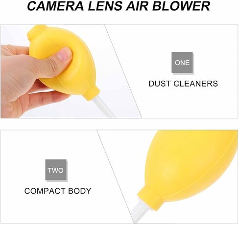 8Pcs Portable Air Blower Dust for Camera Lens and Gardening Plants, Small Squeeze Dust Blower Pump Tool for Electronics and Photo Accessories Random Color Random Color in Saudi Arabia