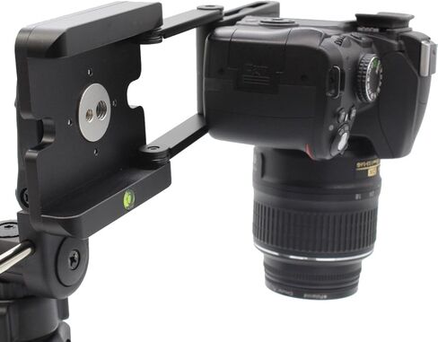 PhotoTrust CNC الألومنيوم استوديو التصوير الفوتوغرافي للطي كاميرا سطح المكتب حامل QR ترايبود Z عموم و فليكس إمالة الكرة رئيس متوافق الشريحة السكك الحديدية كاميرا فيديو مثبت ترايبود + مستوى الفقاعة in Saudi Arabia