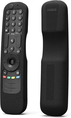 Silicone Protective Case for LG Smart TV Magic Remotes, of LG AN-MR21GA / AN-MR21GC / MR22GA / MR22GN / MR23GA / Magic Remotes 2021-2024 Model, Anti-Shock Protective Case Specially Designed (Red) in Kuwait
