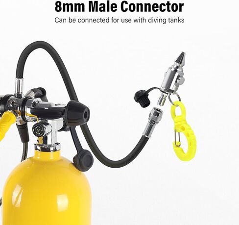 Air Nozzle Blow Gun, Mini Portable Universal Stainless Steel Diving Air Nozzle for Cleaning BCD Inflatable Hoses in Saudi Arabia