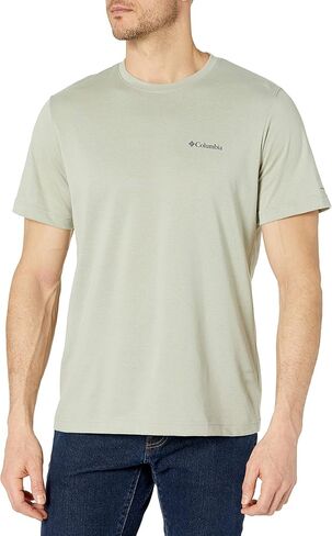 Columbia Men's Thistletown Ridge Crew Shirt, Grey/City Grey, Small in Saudi Arabia