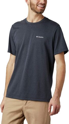 Columbia Men's Thistletown Ridge Crew Shirt, Grey/City Grey, Small in Saudi Arabia