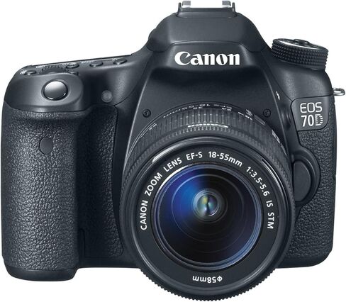 Canon EOS 70D EF-S 18-55mm IS STM Kit (متجددة) in Kuwait