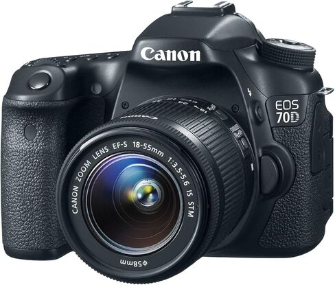 Canon EOS 70D EF-S 18-55mm IS STM Kit (متجددة) in Kuwait