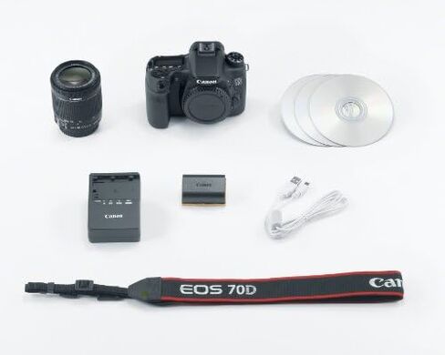 Canon EOS 70D EF-S 18-55mm IS STM Kit (متجددة) in Kuwait