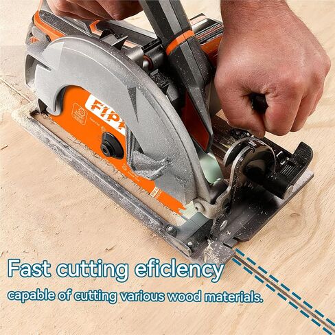 6-1/2 Inch 60 ATB Teeth Ultra Fine Finish Circular Saw Blade for Wood Cutting,Thin-Kerf with 5/8" Arbor,Replacement for Diablo D0660A Framing Saw Blade,2 Pack in Saudi Arabia