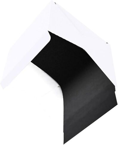 Gadpiparty Portable Foldable LED Photo Light Box with Black and White Backdrops, 30Cm Photography Light Tent for Product Photography and Small Business Supplies in Saudi Arabia