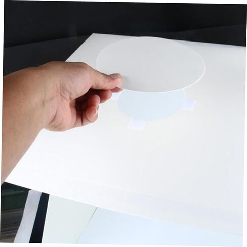 Gadpiparty Portable Foldable LED Photo Light Box with Black and White Backdrops, 30Cm Photography Light Tent for Product Photography and Small Business Supplies in Saudi Arabia