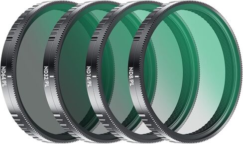 4-Pack Filter Set for DJI Osmo Action 6 in Saudi Arabia
