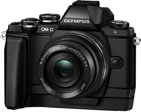 قبضة OM SYSTEM Olympus ECG-1 للكاميرا الرقمية Olympus OM-D E-M10 (أسود) in Saudi Arabia