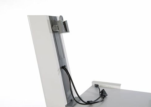 Humanscale QuickStand Light Mount with Large Platform Sit-to-Stand Workstation - Black in Saudi Arabia