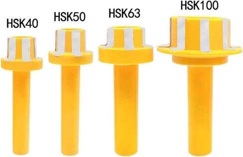 Spindle Cleaning Rod 1pcs Spindle Cleaning Rod CNC Machining Center Machine Tool HSK63/BT50 ER Cylinder Collet Holder(1pcs,HSK40E) in Saudi Arabia