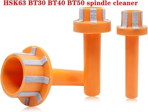 Spindle Cleaning Rod 1pcs Taper Wiper cleaning bar BT30 BT40 BT50 HSK63 HSK32 HSK40 HSK50 HSK100 spindle cleaner for cnc machine tool holder clean(BT40) in Saudi Arabia