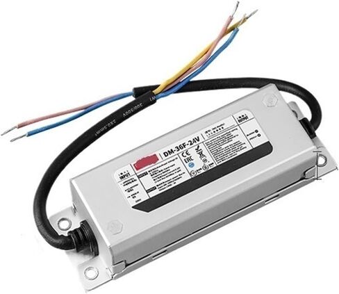 صندوق إضاءة LED بالطاقة تحت الماء مصدر طاقة 24 فولت ضوء خطي منخفض الجهد مع محول 220 دورة في الدقيقة تيار مستمر تحويل الطاقة (24 فولت-200 واط) in Saudi Arabia