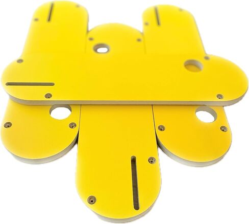 إدراجات Cncdesigns Zero Clearance (4 عبوات) لمنشار طاولة DeWalt المزود بفتحة سكين التثبيت (نماذج مختارة) in Kuwait
