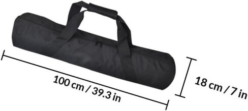 Gadpiparty Photography Tripod Carrying Bag 100x18cm with Shoulder Strap, Thick Oxford Cloth Outdoor Photography Equipment Storage Pouch for Photographers in Saudi Arabia