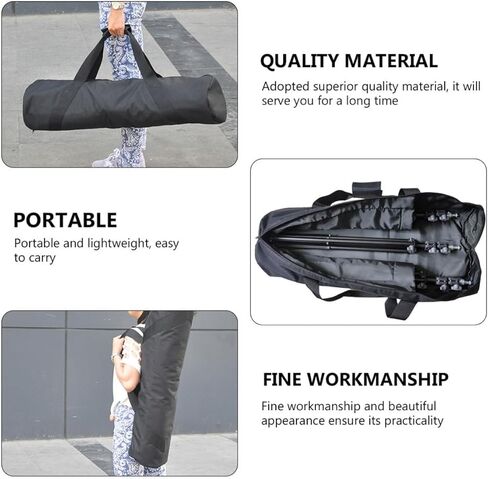 Gadpiparty Photography Tripod Carrying Bag 100x18cm with Shoulder Strap, Thick Oxford Cloth Outdoor Photography Equipment Storage Pouch for Photographers in Saudi Arabia